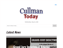 Tablet Screenshot of cullmantoday.com